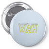 Wah (Waluigi's Voice) Pin-back button