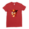brid funny logo Ladies Fitted T-Shirt