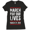 March For Our Lives Ladies Fitted T-Shirt