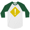 warning 3/4 Sleeve Shirt