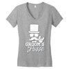 groom's posse Women's V-Neck T-Shirt