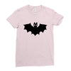 black bad Ladies Fitted T-Shirt