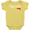 tony is alive sopranos Baby Onesie