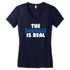 The Snuggle Is Real Women's V-Neck T-Shirt
