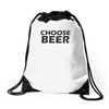choose beer Drawstring Bags