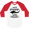 New Poppy 2018 Rokie Dept. 3/4 Sleeve Shirt