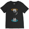 portal cat V-Neck Tee