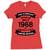 Premium Vintage 1968 Ladies Fitted T-Shirt