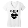 Mama is My Bestie Women's V-Neck T-Shirt