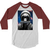 space momky 3/4 Sleeve Shirt