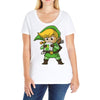 blowing bits Ladies Curvy T-Shirt