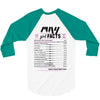 May Girl Facts Gemini 3/4 Sleeve Shirt