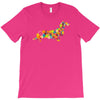 dachshund flower 2 T-Shirt