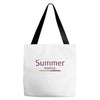 summer loading Tote Bags