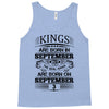 Real Kings Are Born On September 3 Tank Top
