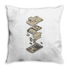 gameboy breakdown Throw Pillow
