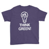 think green Youth Tee