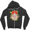hip hop guy Zipper Hoodie