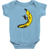 banana halfpipe Baby Bodysuit