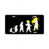 goku evolution License Plate