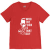 Who the Fook Is That Guy, McGregor VS Alvarez V-Neck Tee