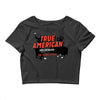 true american Crop Top