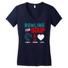 marvelous bowling for soup lunch drunk love Women's V-Neck T-Shirt