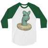 elizabethan dilophosaurus 3/4 Sleeve Shirt