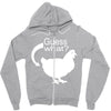 chiken butt Zipper Hoodie