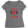Forget it Girls My Mom Is My Valentine Women's Triblend Scoop T-shirt