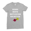 bears beets battlestar galactica Ladies Fitted T-Shirt