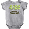 never remember Baby Bodysuit
