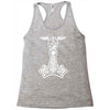 thorshammer mj&ouml;lnir odin wikinger germanen Racerback Tank