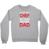 awesome chef dad Crewneck Sweatshirt
