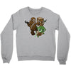 power critters Crewneck Sweatshirt