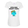 little miss smarty pants Maternity Scoop Neck T-shirt
