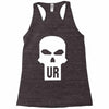 underground resistance ur punisher Racerback Tank