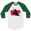 Wolf And Lady 3/4 Sleeve Shirt