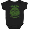 sloth so hard Baby Bodysuit