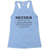 mother defined mothers day Racerback Tank