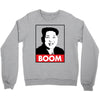 Kim Jong Un Boom Rocketman Crewneck Sweatshirt