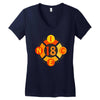 nice 18 Women's V-Neck T-Shirt