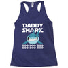 Daddy Shark Doo Doo Doo Racerback Tank