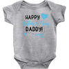 Happy First Father's Day Daddy Baby Bodysuit
