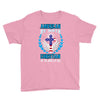 American by Birth Christian By the Grace of God Youth Tee