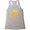 i love food Racerback Tank