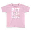 pet shop boy new Toddler T-shirt