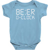 beer o'clock Baby Onesie