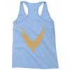 Maverick Gold Print Racerback Tank