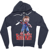 chucky funny quote ideal birthday present gift Zipper Hoodie